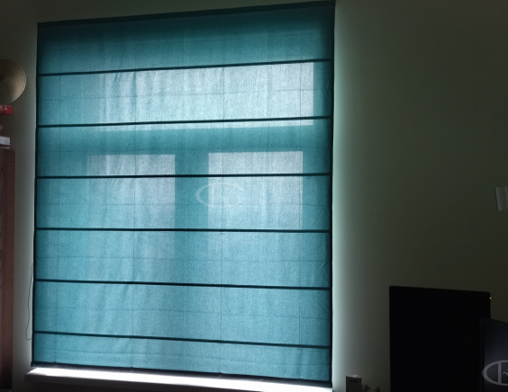 Портфолио работ Римские шторы