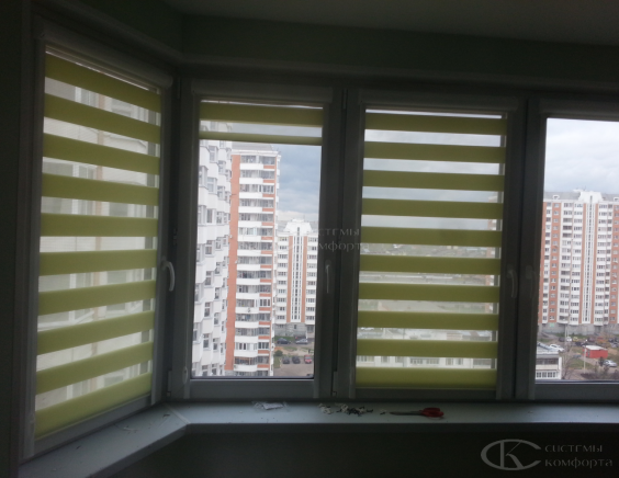 Жалюзи на балкон