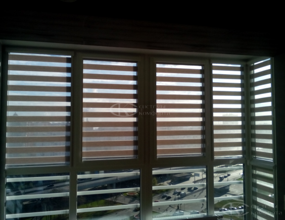 Порфолио работ шторы День-Ночь Комбо они